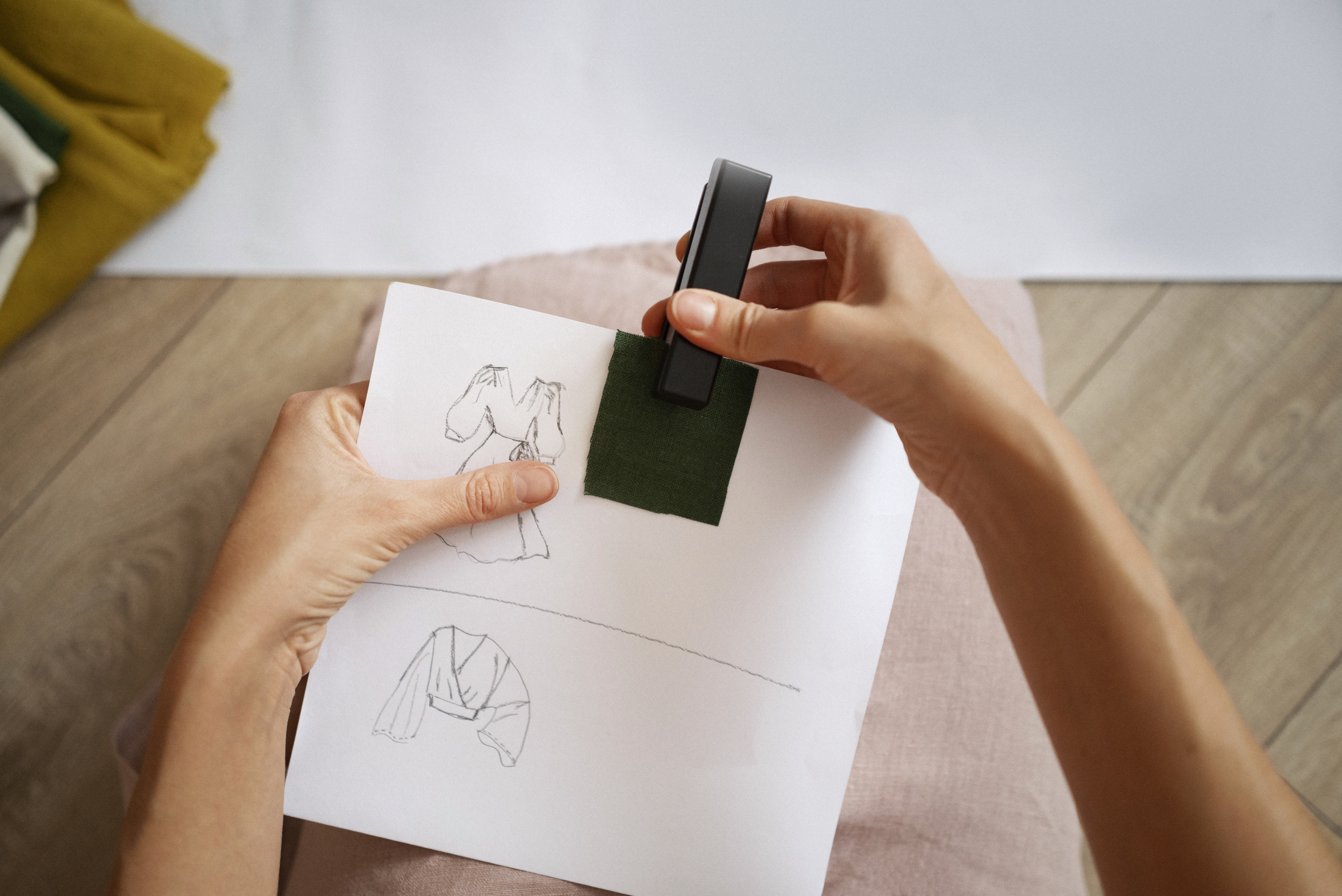 Работа с тканью